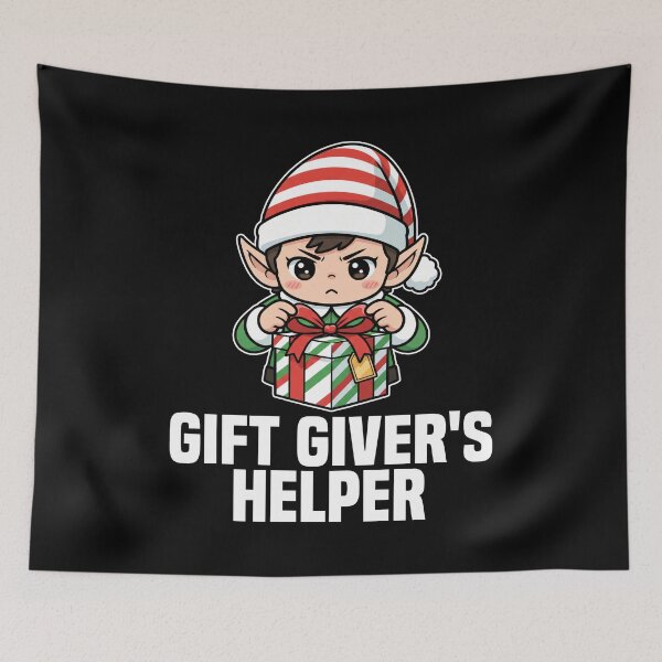 Item preview, GIFT GIVER'S HELPER - CHRISTMAS ELF designed and sold by KEF Custom.