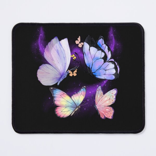 Item preview, Butterfly Dreamscape – Colorful Fantasy Butterflies on Cosmic Background designed and sold by CARTOON CRAZE.