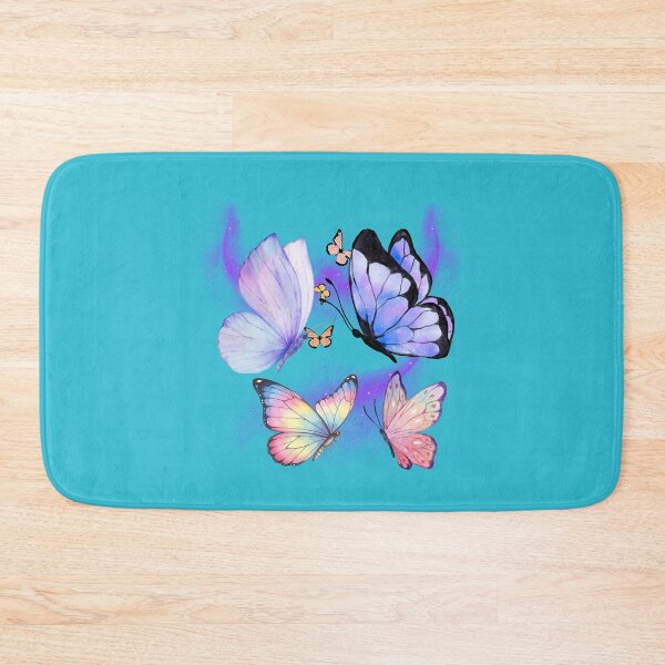 Item preview, Butterfly Dreamscape – Colorful Fantasy Butterflies on Cosmic Background designed and sold by CARTOON CRAZE.