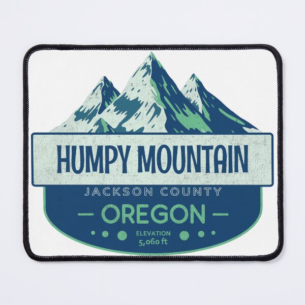 Item preview, Humpy Mountain, Jackson County, Oregon, Mountain Design designed and sold by Wanderful-roads.