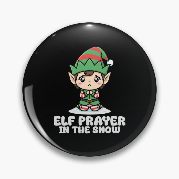 Item preview, ELF PRAYER IN THE SNOW - CHRISTMAS ELF designed and sold by KEF Custom.