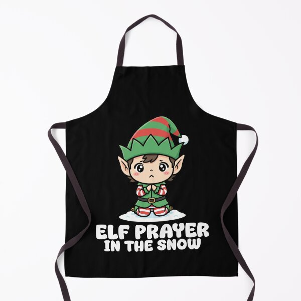 Item preview, ELF PRAYER IN THE SNOW - CHRISTMAS ELF designed and sold by KEF Custom.