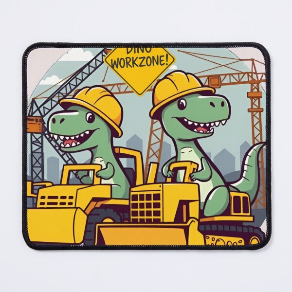Item preview, Dino Construction Crew designed and sold by CrazyDropShop.
