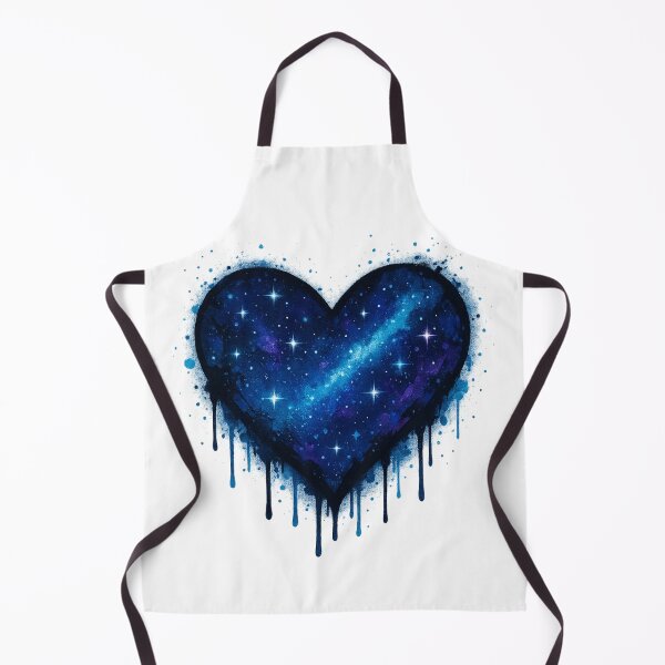 Item preview, Galaxy Heart – Cosmic Love Graffiti Tee designed and sold by PastimeMastery.