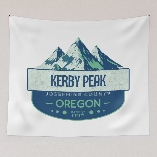 Item preview, Kerby Peak, Josephine County, Oregon, Mountain Design designed and sold by Wanderful-roads.