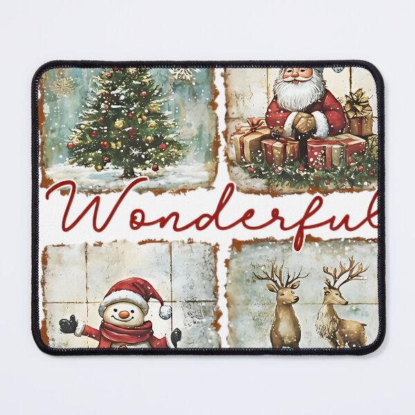 Item preview, Vintage Christmas Collage – It’s the Most Wonderful Time of the Year Shirt designed and sold by OtsukaHideoya2c.