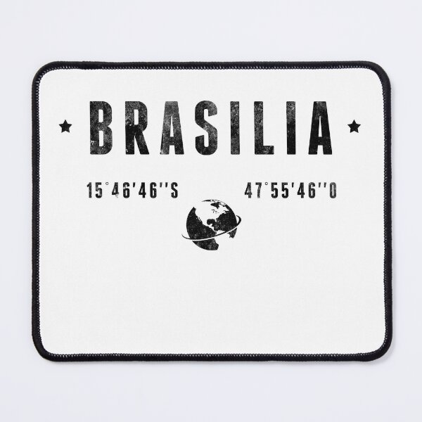 Item preview, Brasilia Brazil Latitude Longitude Coordinates designed and sold by capricedefille.