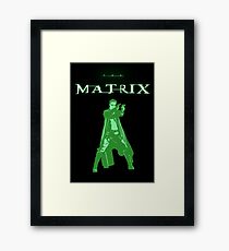 Neo Matrix Framed Print