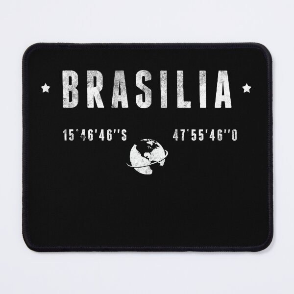 Item preview, Brasilia Brazil Latitude Longitude Coordinates designed and sold by capricedefille.