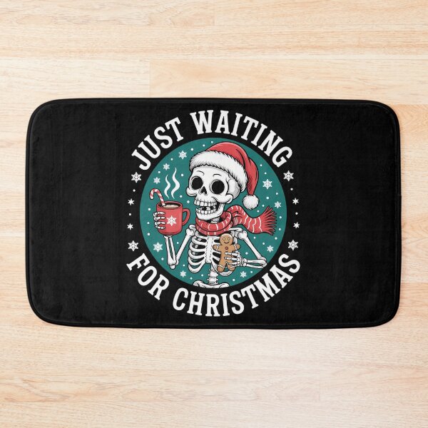 Item preview, Christmas Skeleton Drinking Hot Cocoa designed and sold by DeadlockCrew.