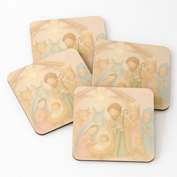 Item preview, Cute Nativity Scene  designed and sold by PatriotsPallette.