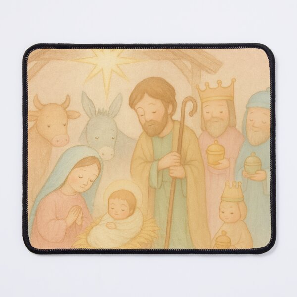Item preview, Cute Nativity Scene designed and sold by PatriotsPallette.