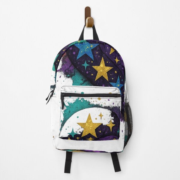 Item preview, Starry Love – Cosmic Heart Graffiti Tee designed and sold by PastimeMastery.