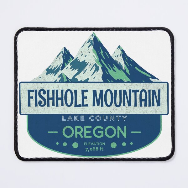Item preview, Fishhole Mountain, Lake County, Oregon, Mountain Design designed and sold by Wanderful-roads.