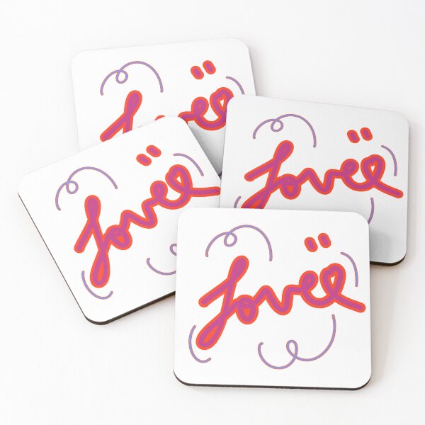 Item preview, Handwritten “Love” Typography with Outline Stroke designed and sold by REI321.