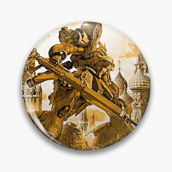 Item preview, SAZABI GUNDAM RUSIA REMASTERED gold designed and sold by sabartgunpla.