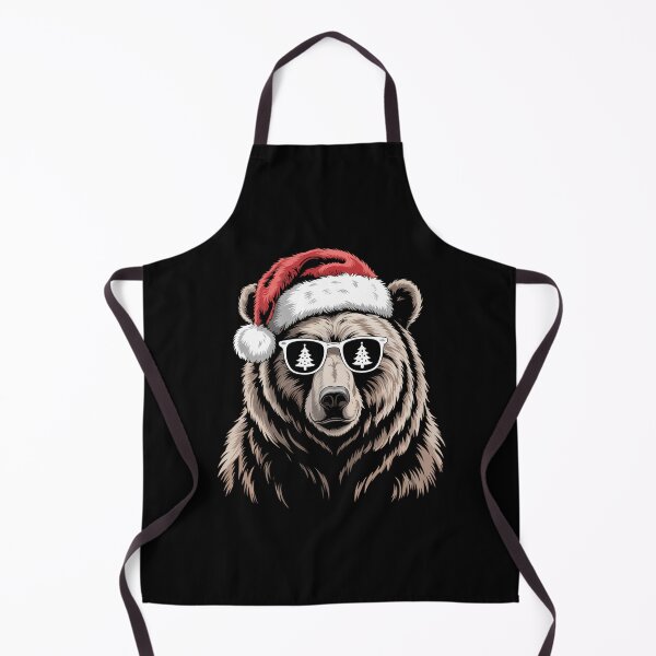 Item preview, Funny Bear Cool Punk Rock Christmas designed and sold by DeadlockCrew.