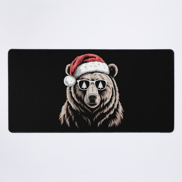 Item preview, Funny Bear Cool Punk Rock Christmas designed and sold by DeadlockCrew.