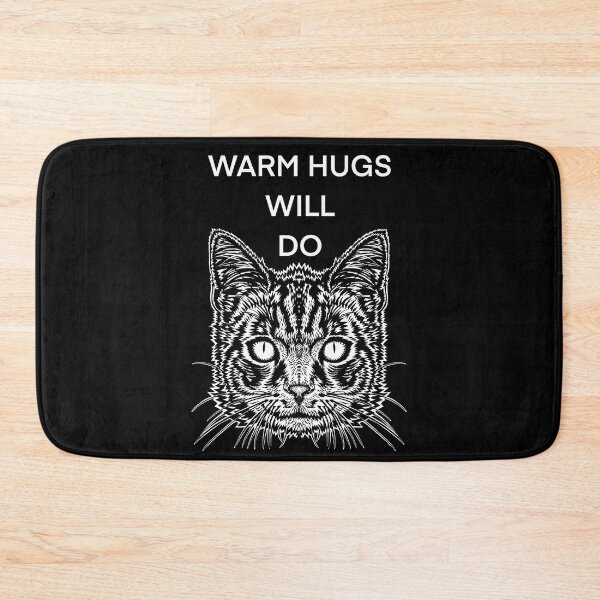 Item preview, WARM HUGS WILL DO - the cat words .15 designed and sold by lautir.
