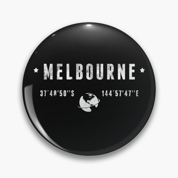 Item preview, Melbourne Australia Global GPS Coordinates designed and sold by capricedefille.