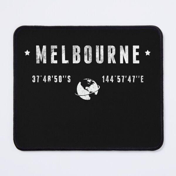 Item preview, Melbourne Australia Global GPS Coordinates designed and sold by capricedefille.