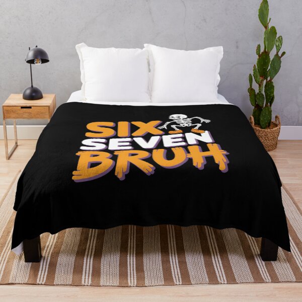 Item preview, Six Seven Bruh - This funny design is perfect for people who love memes, viral jokes, and want to show off their playful, sarcastic personality. designed and sold by ZyziowskyArt.