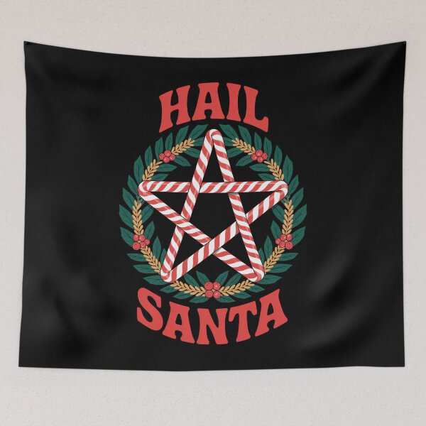 Item preview, Hail Santa Christmas Krampus designed and sold by papertaless.