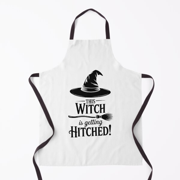 Item preview, Halloween Bachelorette Party Witch is Getting Hitched designed and sold by papertaless.
