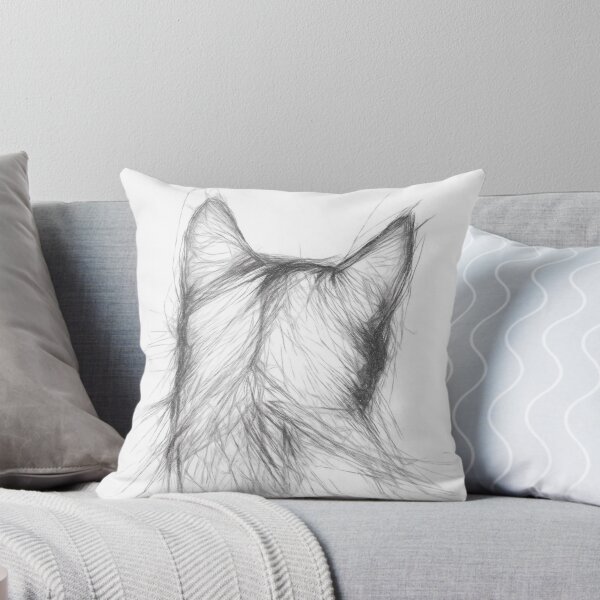 Item preview, Cat Pencil Sketch designed and sold by Leon Woods Pencil Art.