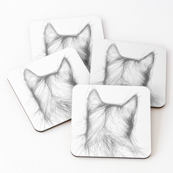 Item preview, Cat Pencil Sketch designed and sold by Leon Woods Pencil Art.