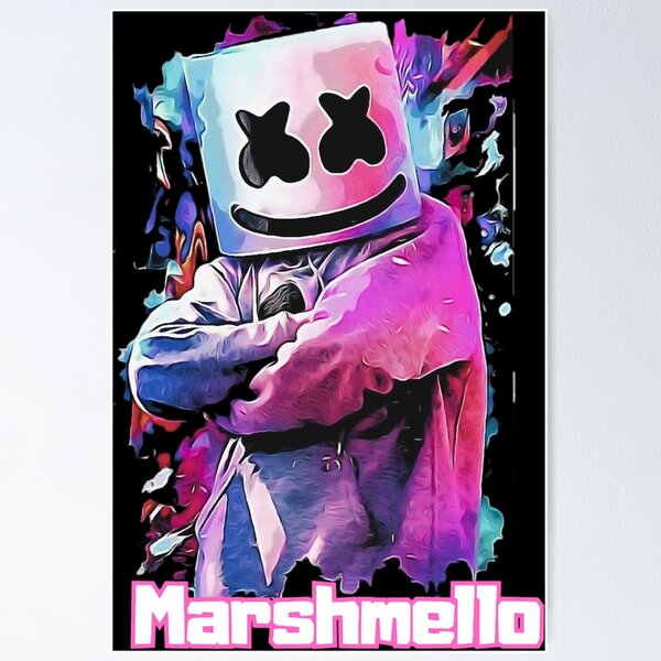 Item preview, DJ Marshmello Essential T-Shirt designed and sold by florinedosn.