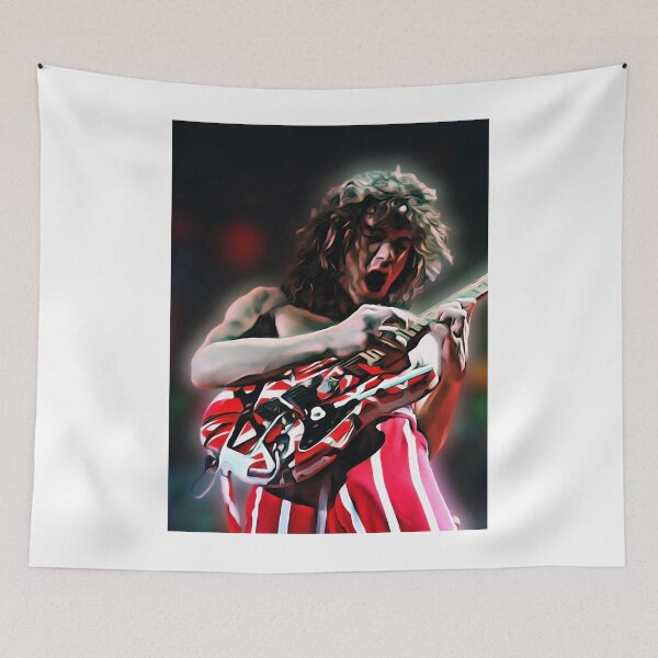 Item preview, Eddie Van Halen EVH Guitar Solo Artwork Graphic  designed and sold by Sineateruk.