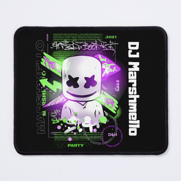 Item preview, DJ Marshmello Tshirt designed and sold by karenhhxrt.