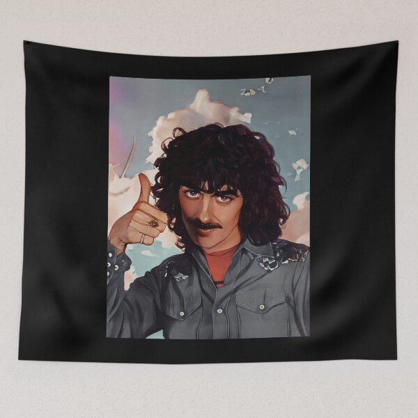 Item preview, Cartoon George Harrison Amongst the Clouds Classic  designed and sold by SilviosVieiras.