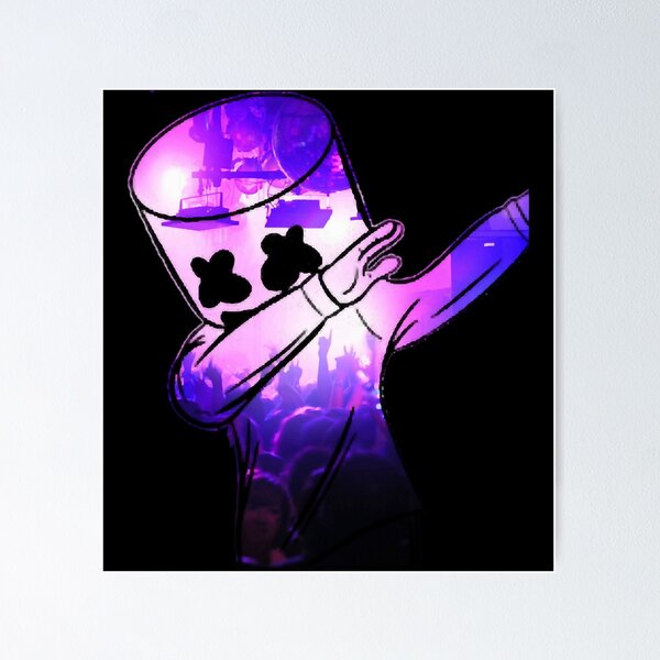 Marshmello Wall Art for Sale | Redbubble