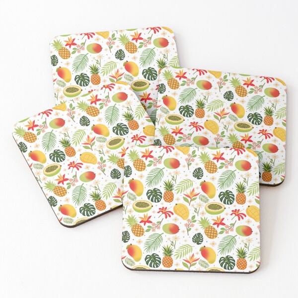 Item preview, Boho Tropical Fruit Garden Seamless designed and sold by KJackArtwork.