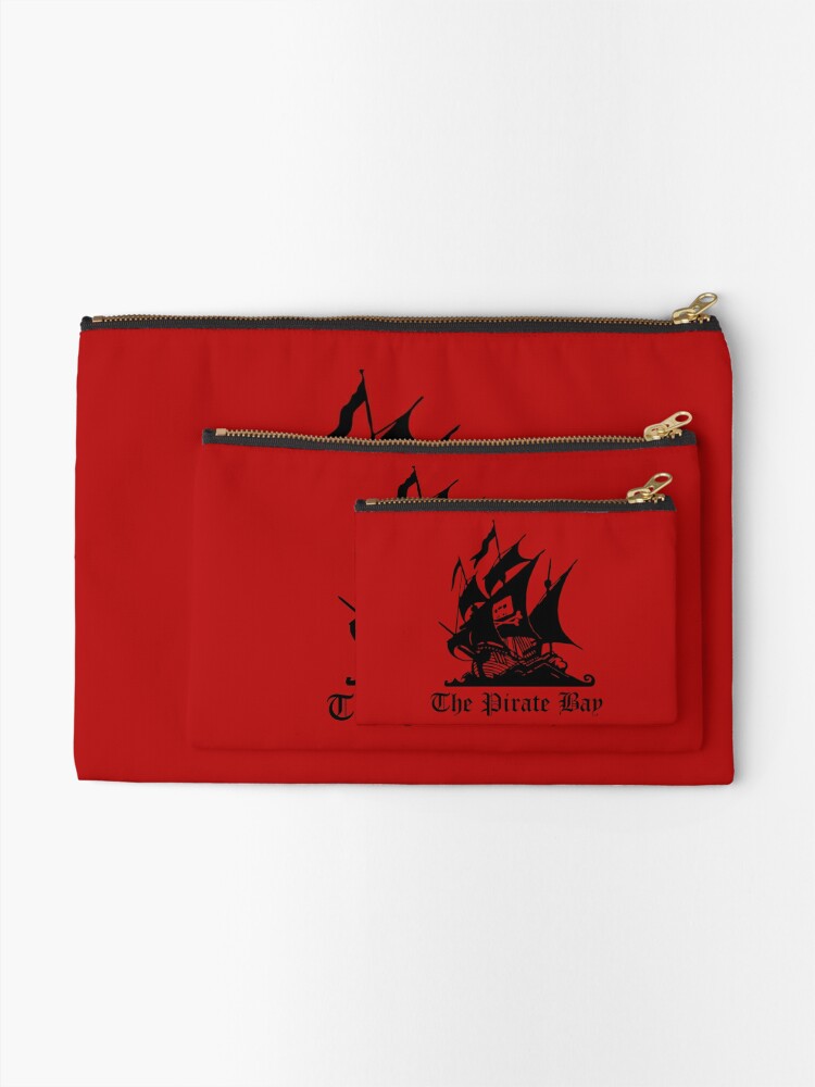 The Pirate Bay Torrent Site Logo Zipper Pouch for Sale by oggi0