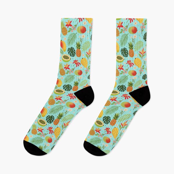 Item preview, Boho Tropical Fruit Garden Seamless designed and sold by KJackArtwork.