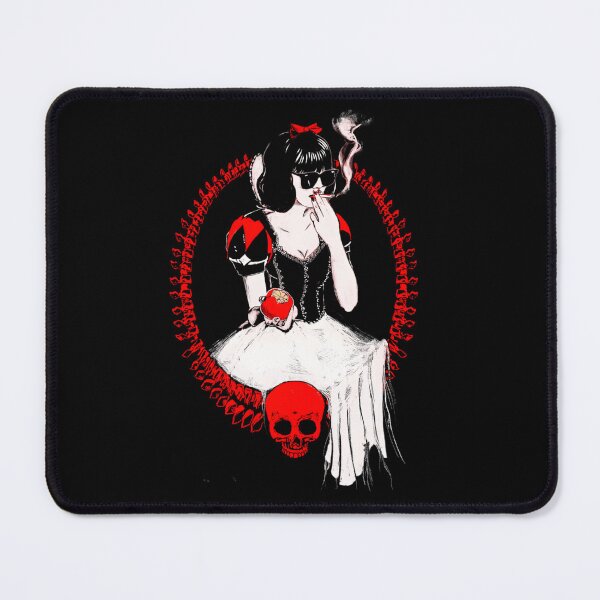 Item preview, Dark Princess Smoking – Gothic Art Print designed and sold by uajgmovwu76.