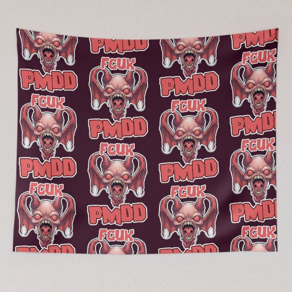 Item preview, FCUK PMDD | Demon Uterus designed and sold by QuirkyGuacamole.