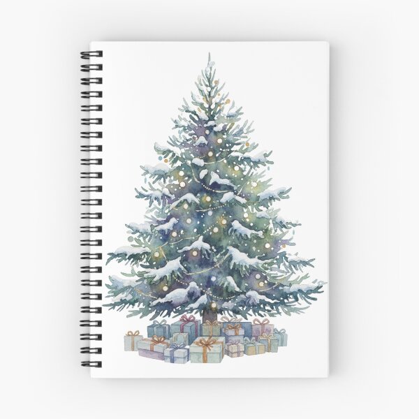 Item preview, Premium Snowy Christmas Tree with Gifts - Bestselling Holiday Design designed and sold by MaliEva.