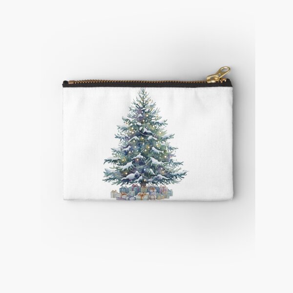 Item preview, Premium Snowy Christmas Tree with Gifts - Bestselling Holiday Design designed and sold by MaliEva.