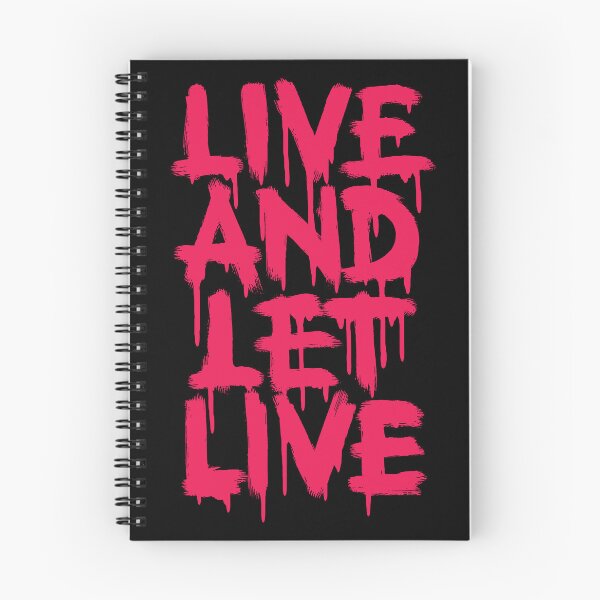 Item preview, Live and Let Live Drip Graffiti designed and sold by FriskySloths.