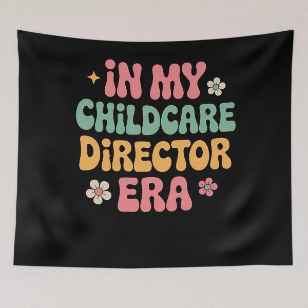 Item preview, In My Childcare Director Era Groovy administrator Christmas designed and sold by papertaless.