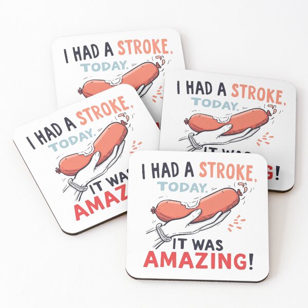 Item preview, I had a stroke today! designed and sold by NicMacTees.
