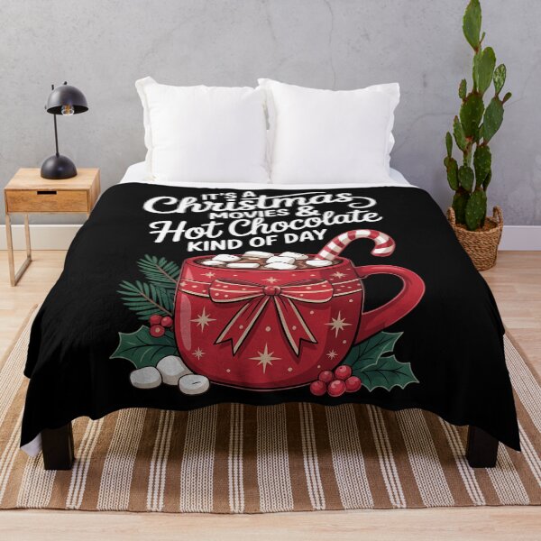Item preview, It's a Christmas Movies & Hot Cocoa Kind of Day Christmas designed and sold by papertaless.