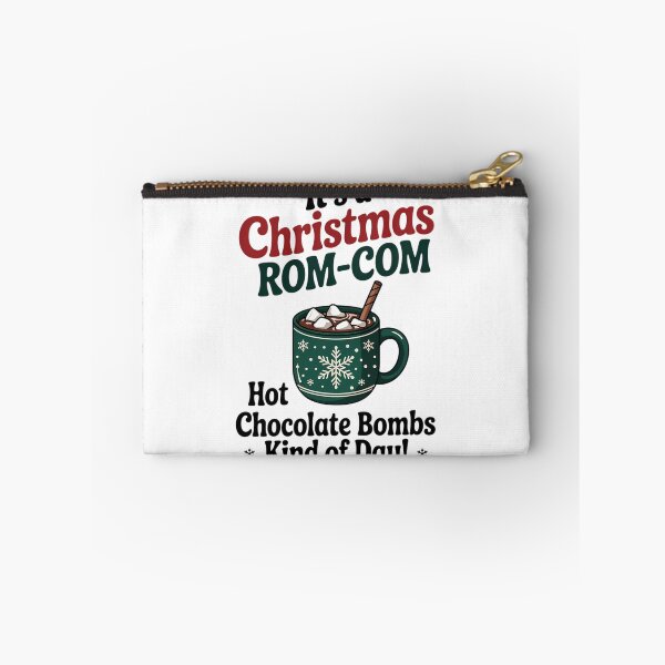 Item preview, It's A Christmas Rom-Com and Hot Chocolate Bomb Kind Of Day designed and sold by papertaless.