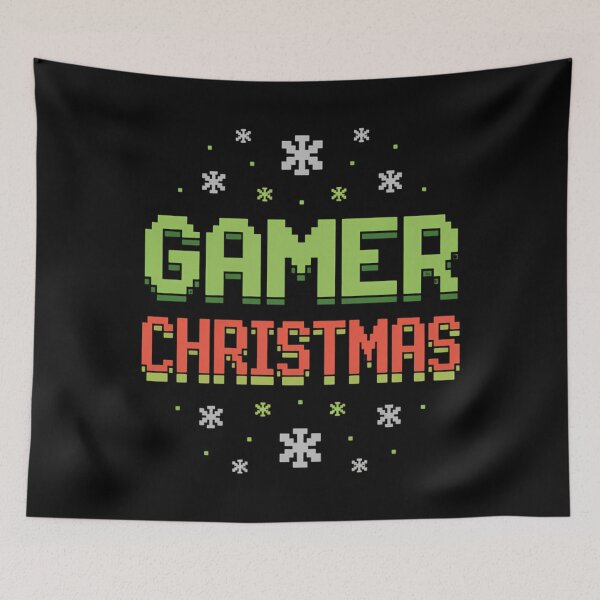 Item preview, Gamer Christmas Xmas designed and sold by blueyeeti.