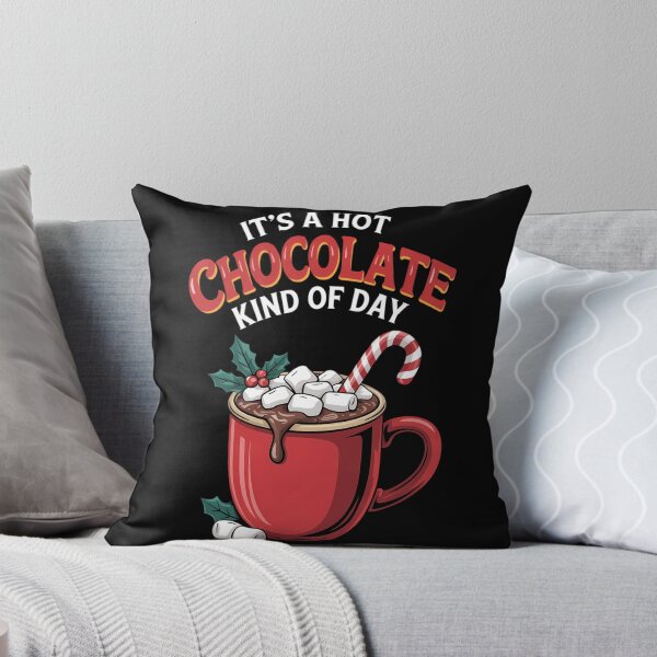 Item preview, It's a Hot Chocolate Kind of Day Funny Hot Cocoa Christmas designed and sold by papertaless.