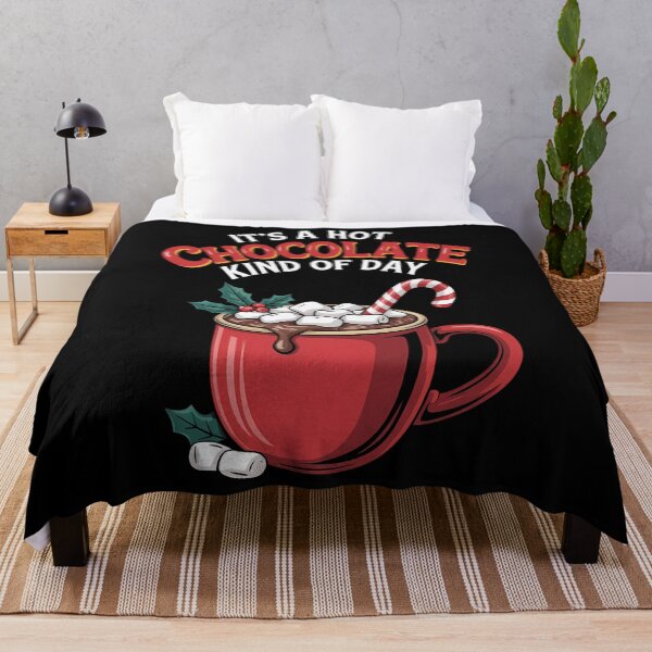 Item preview, It's a Hot Chocolate Kind of Day Funny Hot Cocoa Christmas designed and sold by papertaless.